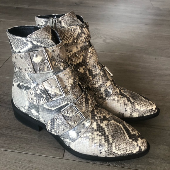 Harmon Triple Buckle Boot Sz 